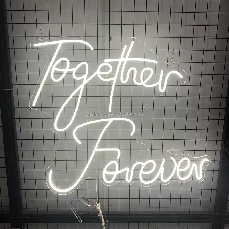 Wedding Supply Rentals - LED Flex Neon Sign, Wedding Reception