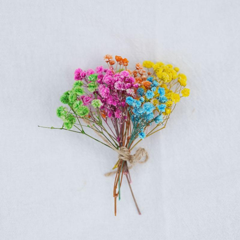 Wedding Supply Rentals - Mini Natural Dry Flowers Bouquet 1Pcs