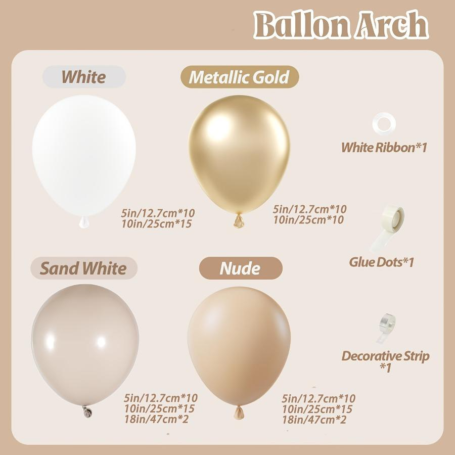 102pcs White Sand Metallic Gol - đánh giá và giá Wedding Day Supply Kit