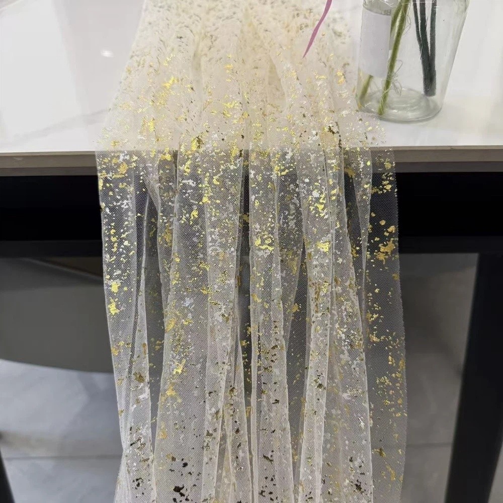 Golden Sequin Glitter Hot Stam - đánh giá và giá Table Runner Sequin