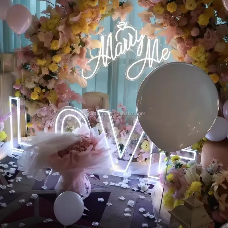 LED Flex Neon Sign, Wedding Re - đánh giá và giá Wedding Supply Rentals