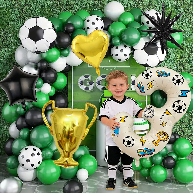 Football-themed Balloon Arch K - đánh giá và giá Wedding Day Supply Kit