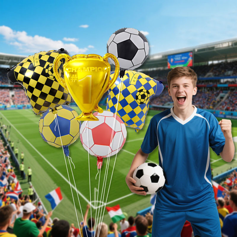 Football-themed Balloon Arch K - đánh giá và giá Wedding Day Supply Kit