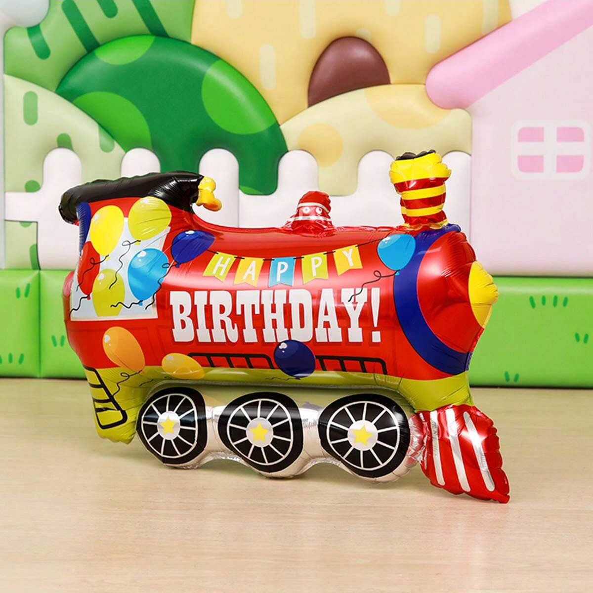 14pcs Train Balloon Kit for Bi - đánh giá và giá Wedding Day Supply Kit