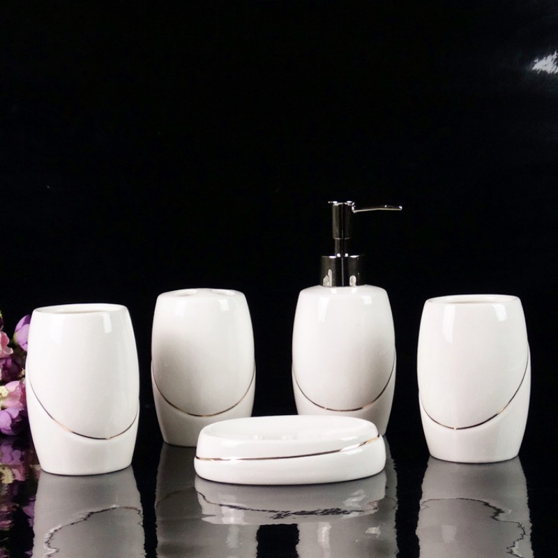 CướI Đỏ Gốm Phụ Kiện Phòng Tắm - đánh giá và giá Wedding Bathroom Supply Kit