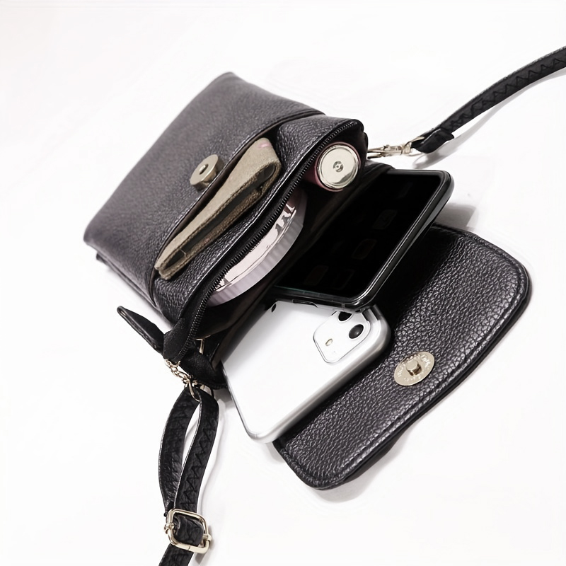 Women Leather Crossbody Phone  - đánh giá và giá Place Card Holder
