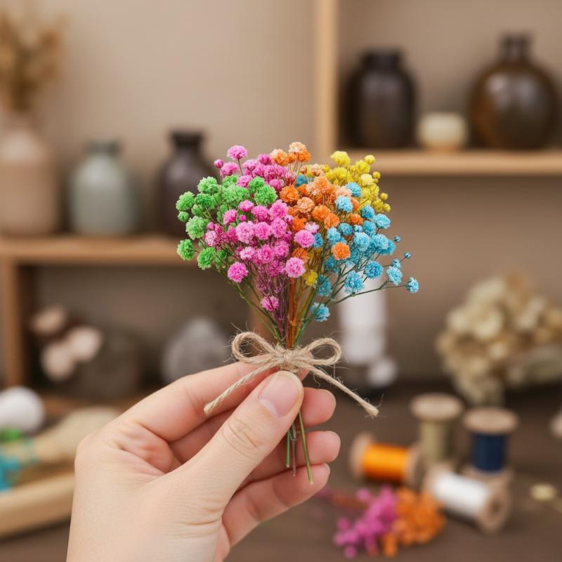 Mini Natural Dry Flowers Bouqu - đánh giá và giá Wedding Supply Rentals