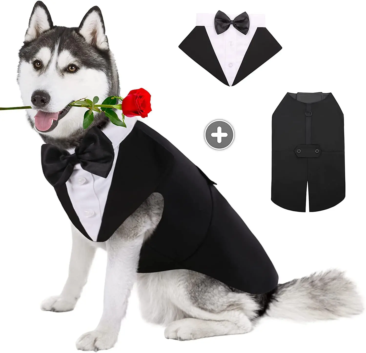 Pet Dog Clothes Fashion Party  - đánh giá và giá Suitsupply Wedding Tuxedo