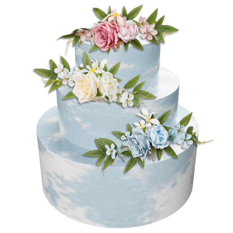 Yannew Pre-made Pink White Cak - đánh giá và giá Wedding Supply Rentals